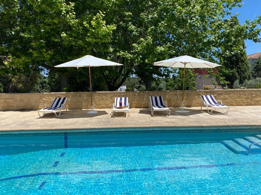 Villa Blanca Con Piscina A 15 Minutos De Toledo - Apartamentos Aloha Toledo Olias del Rey Bagian luar foto